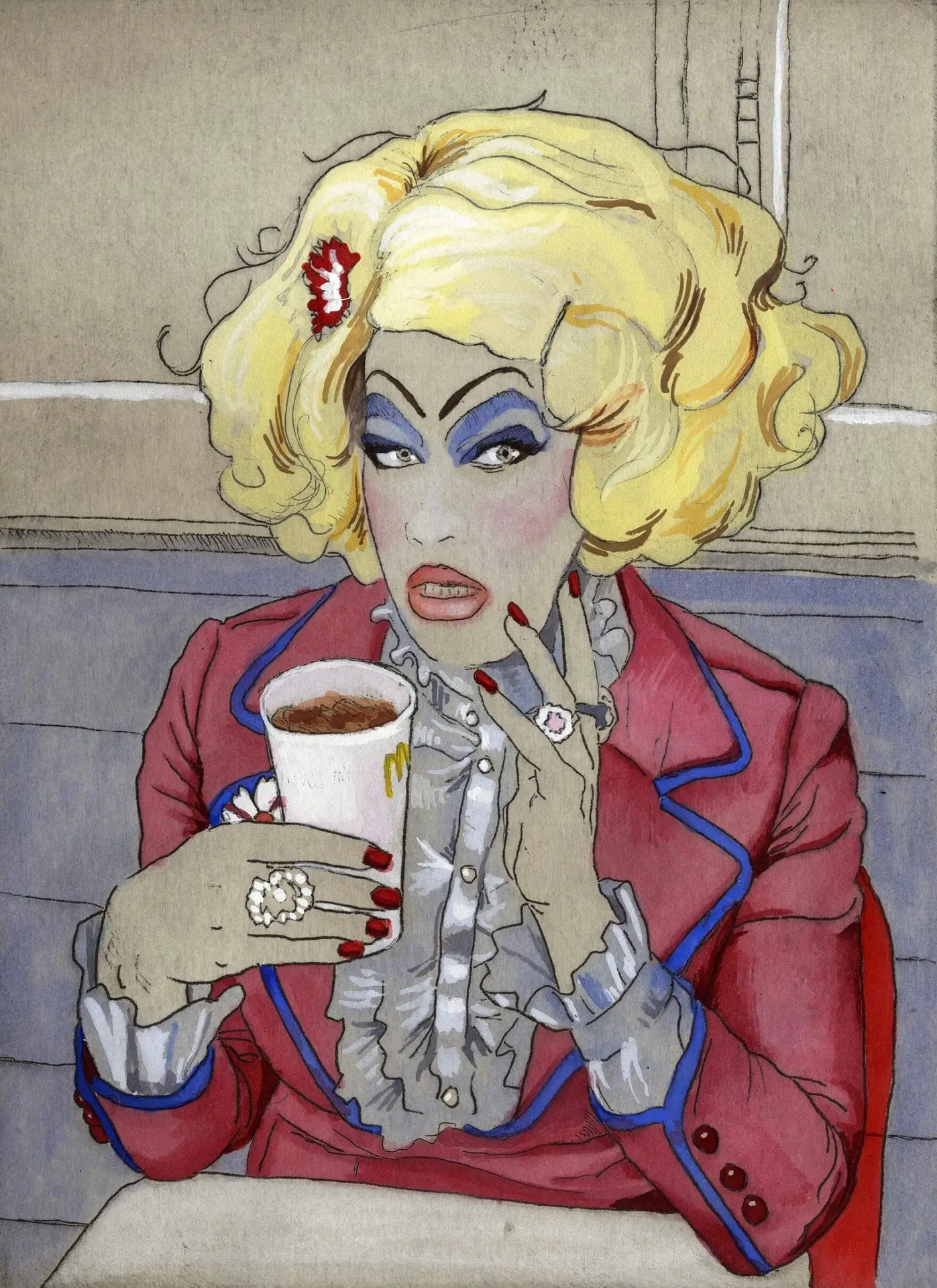 Peaches Christ by Alfonso Aguirre