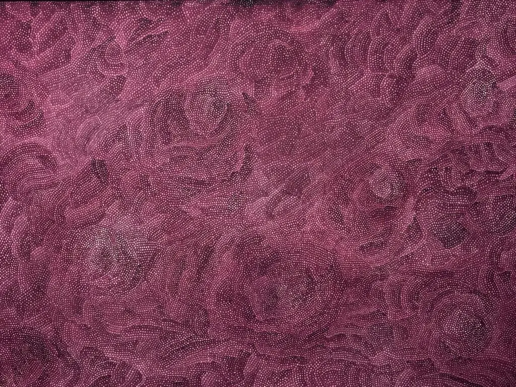 Ocean No. 1, wine on paper